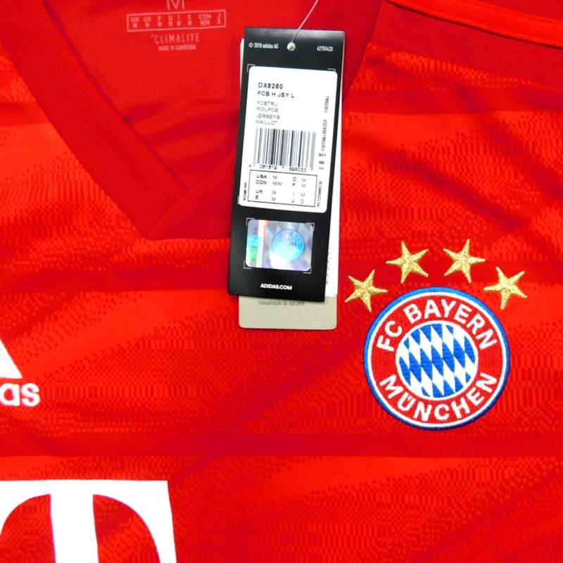 FCバイエルン　19　ホーム　長袖　ユニフォーム　ADIDAS　2019シーズン(正規品/メール便可/メーカーコードDX9250) | adidas | 02