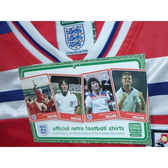 イングランド代表 1982 アウェイ　半袖　ユニフォーム　復刻モデル(正規品/メール便可/メーカーコードENG82ASS) |  | 02