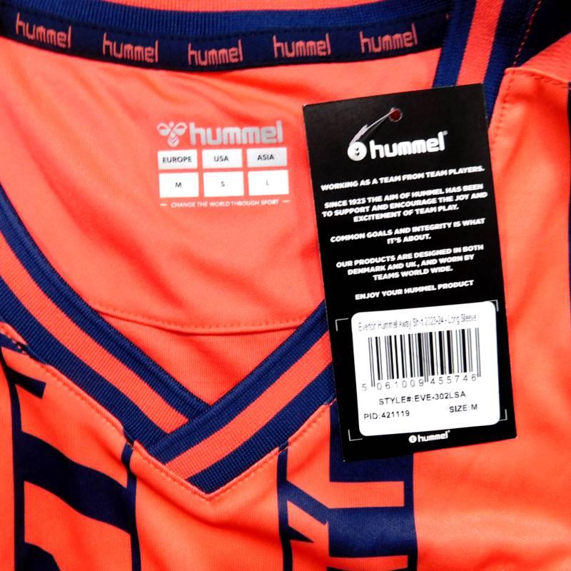 hummel（ヒュンメル） エバートン 23 アウェイ 長袖 ユニフォーム