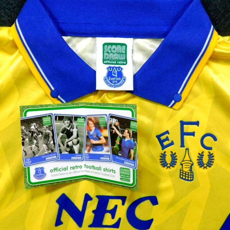 エバートン　1990　アウェイ　半袖　ユニフォーム　復刻モデル(正規品/メール便可) |  | 01