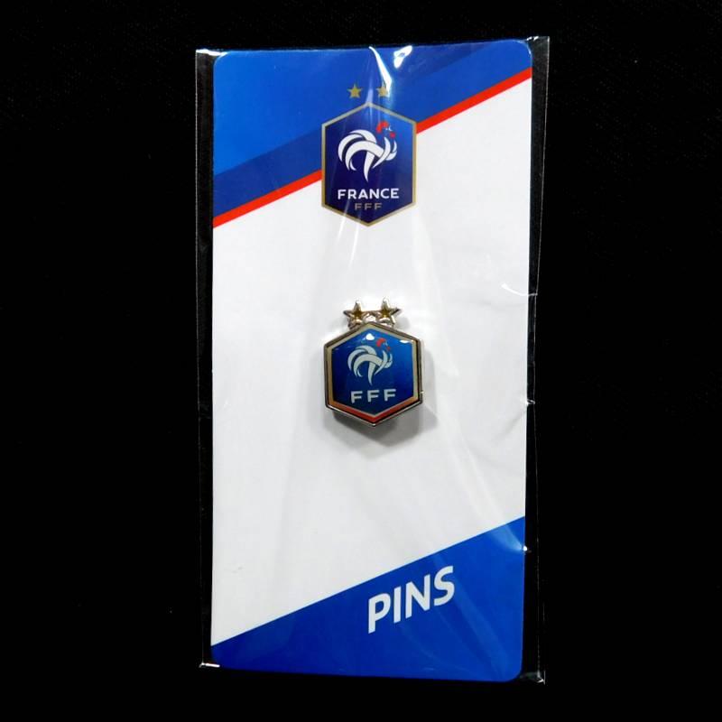 フランス代表 チームオフィシャル クレストピンバッジ(正規品/メール便