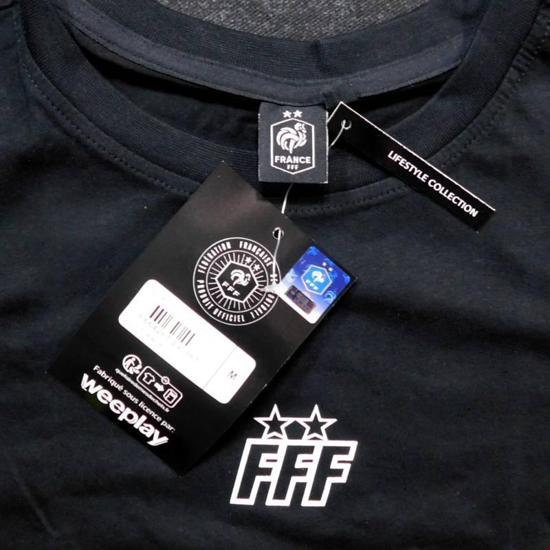 フランス代表　チームオフィシャル　F23034　France 2 Star　Tシャツ　半袖(正規品/メール便可) |  | 02