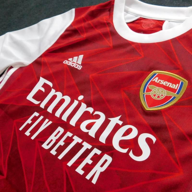 アーセナル　20　ホーム　半袖　ジュニアユニフォーム　ADIDAS　2020シーズン(正規品/メール便可/メーカーコードFH7816) | adidas | 01