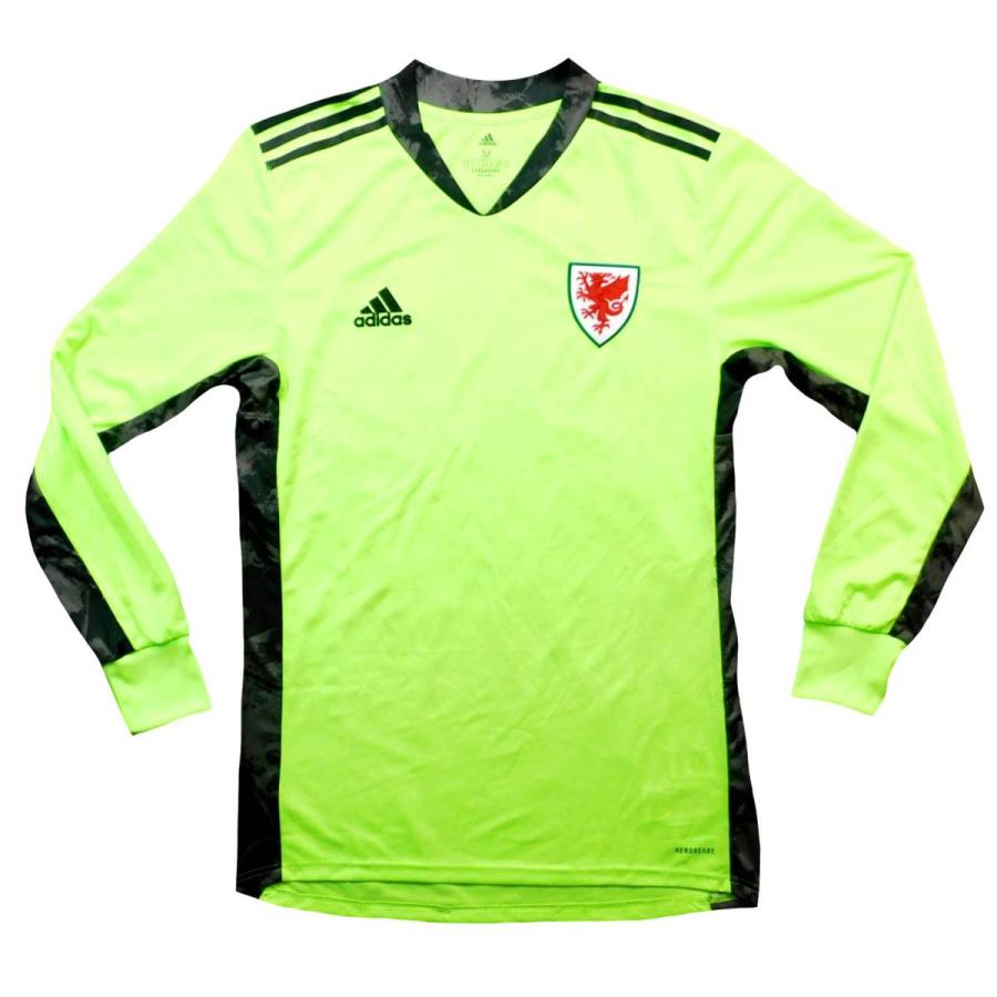 ウェールズ代表ユニフォーム　ADIDAS　ユーロ2020（2021）(正規品) adidas（アディダス） ウェールズ代表 20 ホーム GK 長袖 ユニフォーム