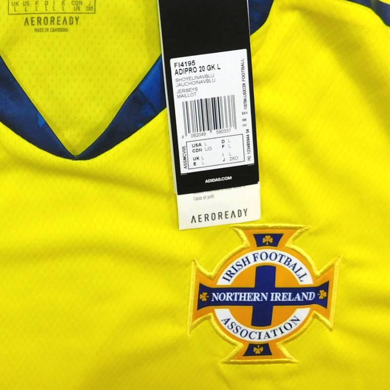 北アイルランド代表　20　ホーム・GK　長袖　ユニフォーム　ADIDAS(正規品/メール便可/メーカーコードFI4195) | adidas | 02