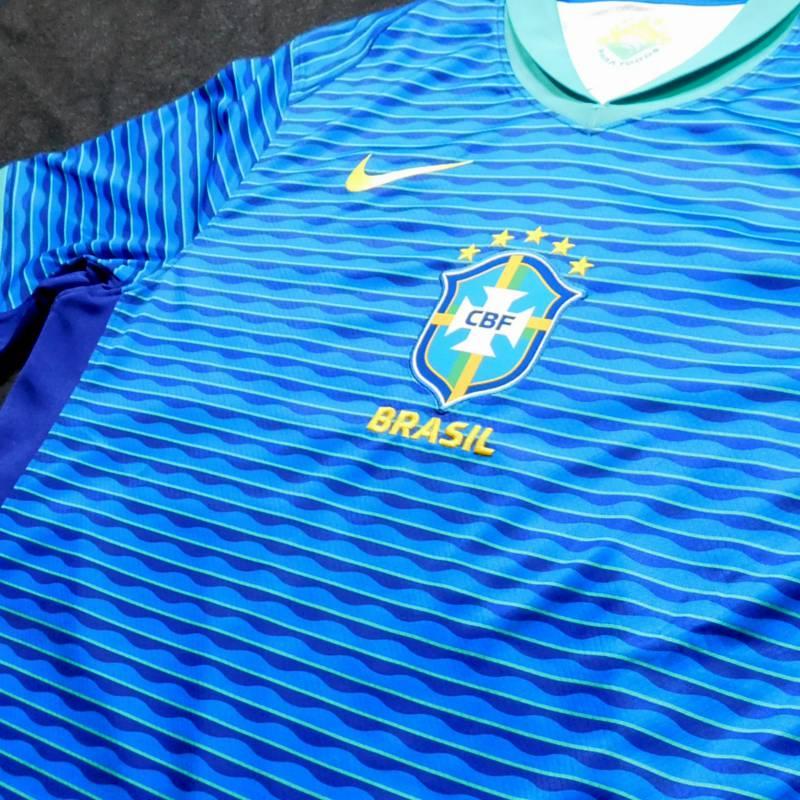 ブラジル代表　24　アウェイ　半袖　ユニフォーム　NIKE　コパアメリカ2024(正規品/メール便可/メーカーコードFJ4283 458) | NIKE | 01