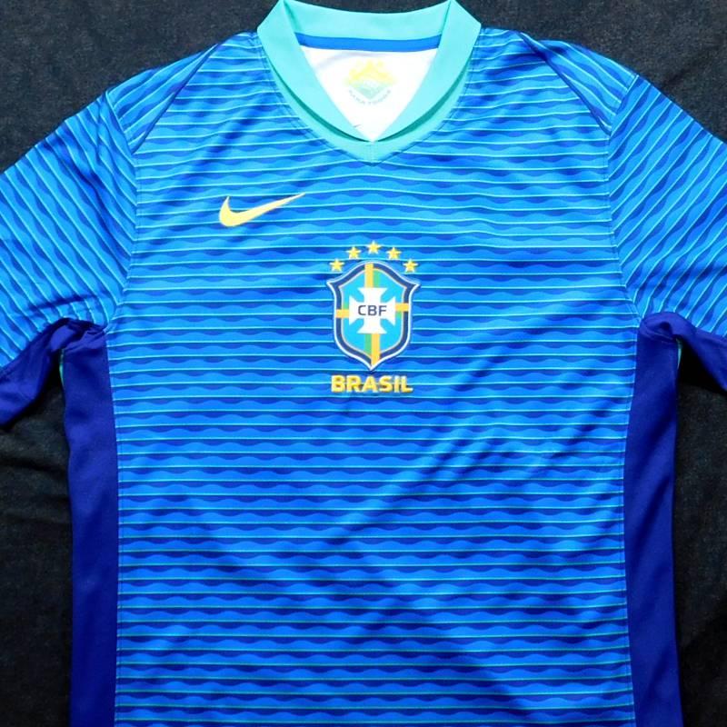 ブラジル代表　24　アウェイ　半袖　ユニフォーム　NIKE　コパアメリカ2024(正規品/メール便可/メーカーコードFJ4283 458) | NIKE | 02