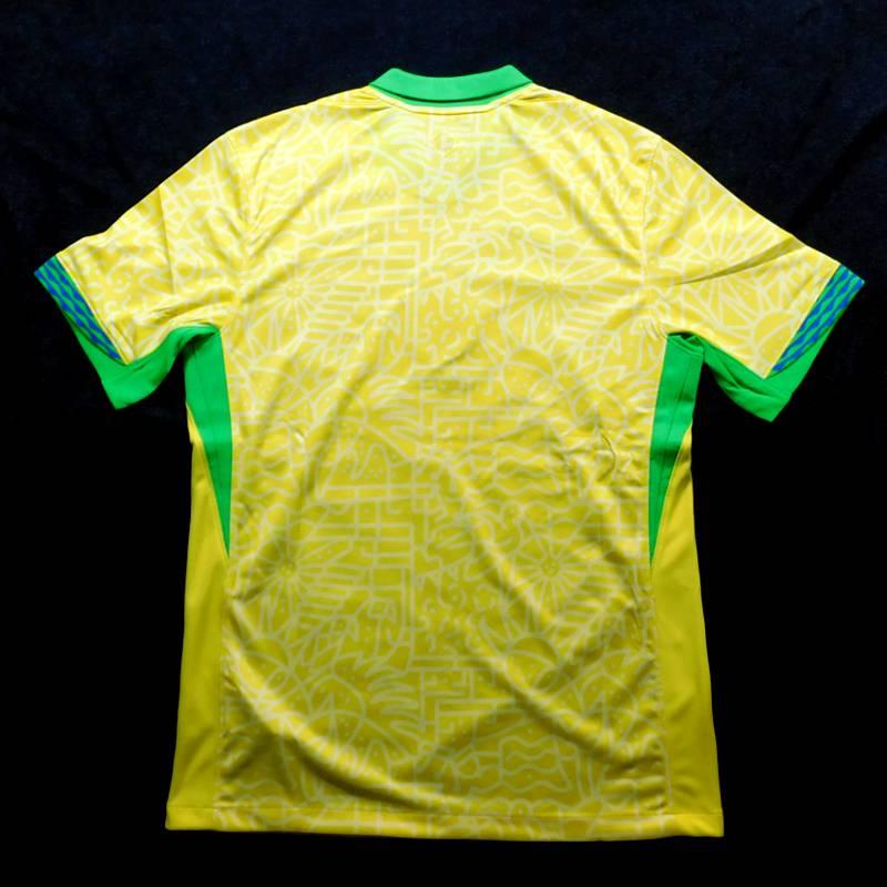 ブラジル代表　24　ホーム　半袖　ユニフォーム　NIKE　コパアメリカ2024(正規品/メール便可/メーカーコードFJ4284 706) | NIKE | 03