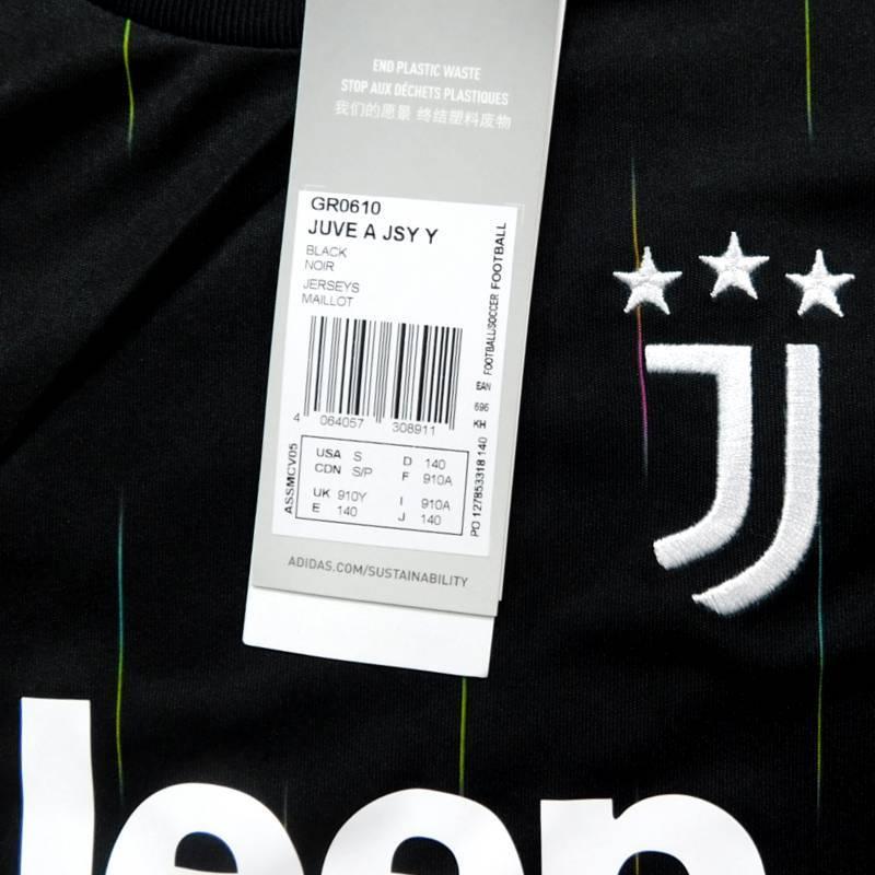 ユベントス　21　アウェイ　半袖　ジュニアユニフォーム　ADIDAS　2021シーズン(正規品/メール便可/メーカーコードGR0610) | adidas | 02