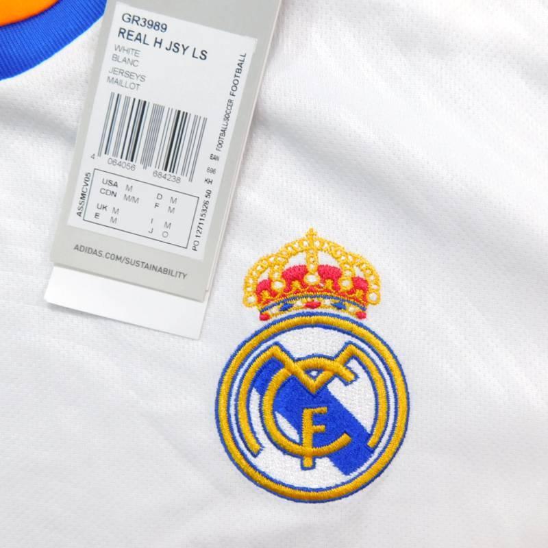 レアルマドリード　21　ホーム　長袖　ユニフォーム　ADIDAS　2021シーズン(正規品/メール便可/メーカーコードGR3989) | adidas | 02