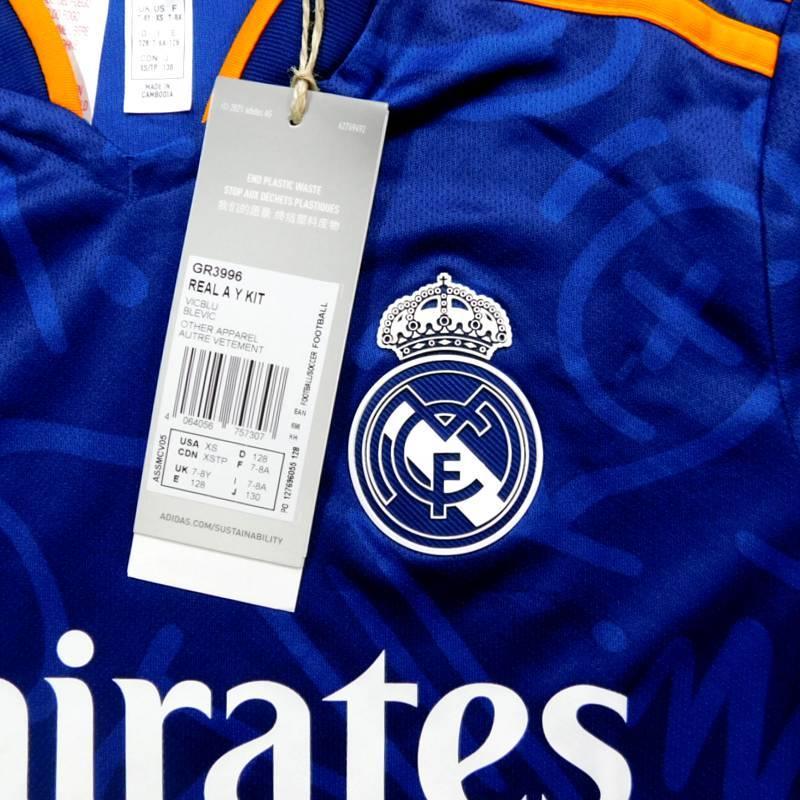 レアルマドリード　21　アウェイ　半袖　ミニキット/ジュニアユニフォーム・パンツ・ソックスセット　ADIDAS　2021シーズン(正規品/メール便可) | adidas | 02