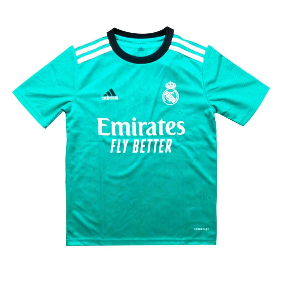レアルマドリード　21　3rd　半袖　ジュニアユニフォーム　ADIDAS　2021シーズン(正規品/メール便可/メーカーコードGR4005) | adidas