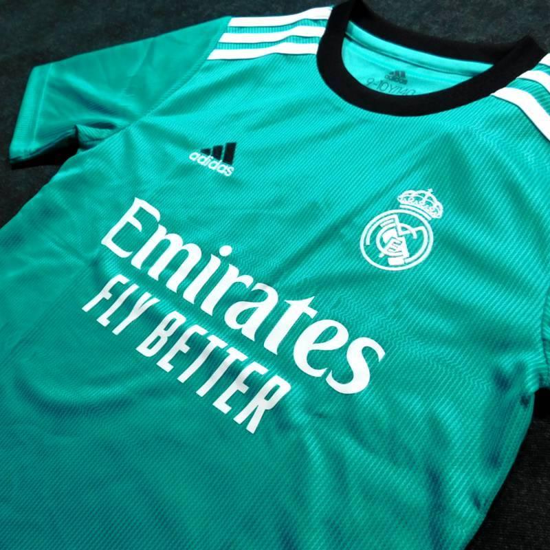 レアルマドリード　21　3rd　半袖　ジュニアユニフォーム　ADIDAS　2021シーズン(正規品/メール便可/メーカーコードGR4005) | adidas | 01