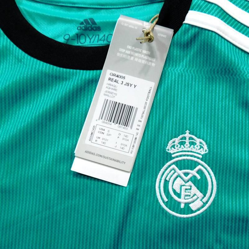 レアルマドリード　21　3rd　半袖　ジュニアユニフォーム　ADIDAS　2021シーズン(正規品/メール便可/メーカーコードGR4005) | adidas | 02