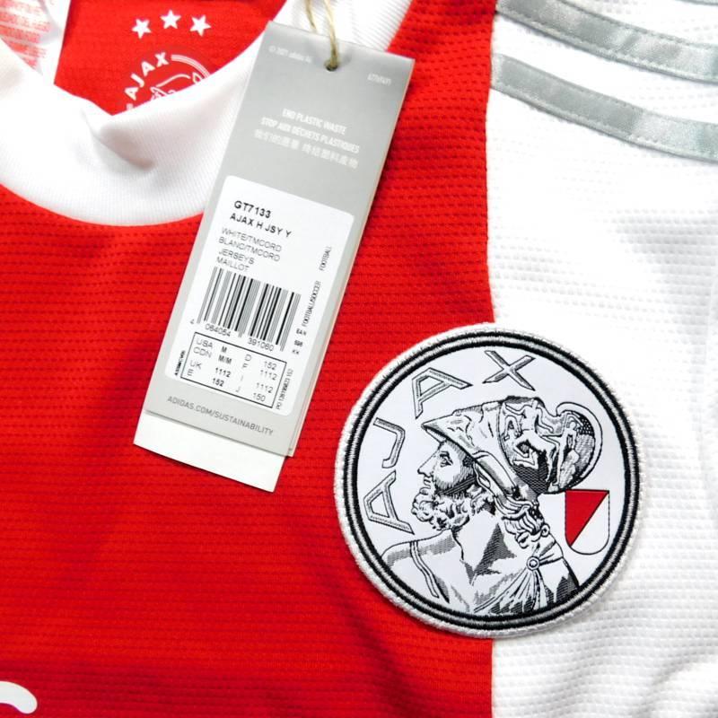 アヤックス　21　ホーム　半袖　ジュニアユニフォーム　ADIDAS　2021シーズン(正規品/メール便可/メーカーコードGT7133) | adidas | 02