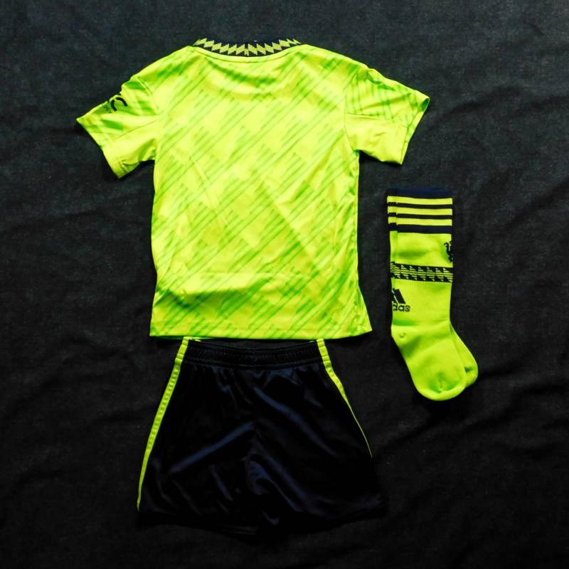 マンチェスターユナイテッド　22　サード　半袖　ミニキット/ジュニアユニフォーム・パンツ・ソックスセット　ADIDAS　2022シーズン(正規品/メール便可) | adidas | 03