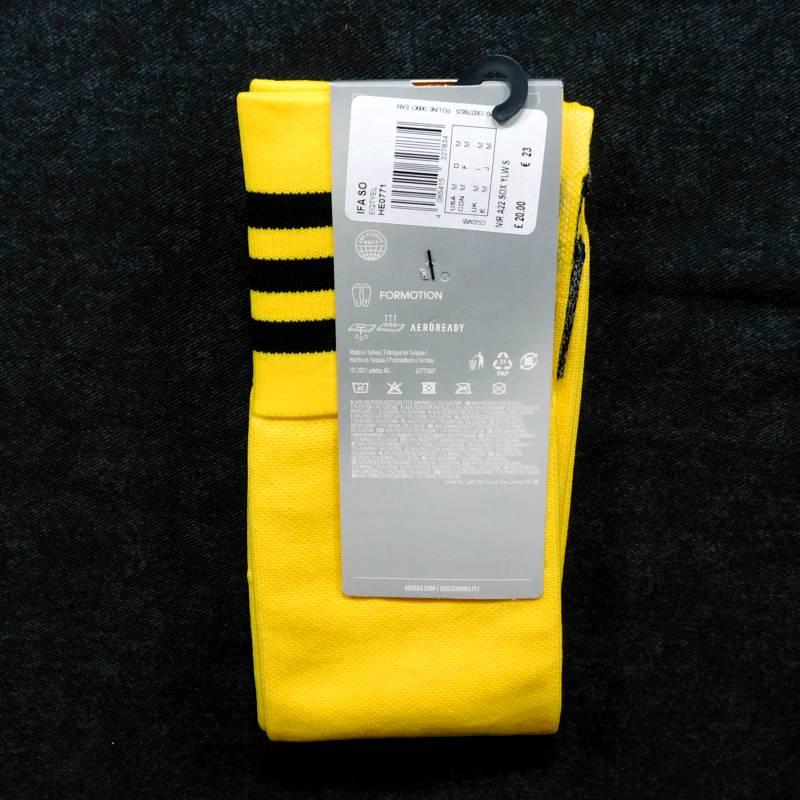 北アイルランド代表　22　アウェイ/Yellow　ソックス　ADIDAS(正規品/メール便可/メーカーコードHE0771) | adidas | 01