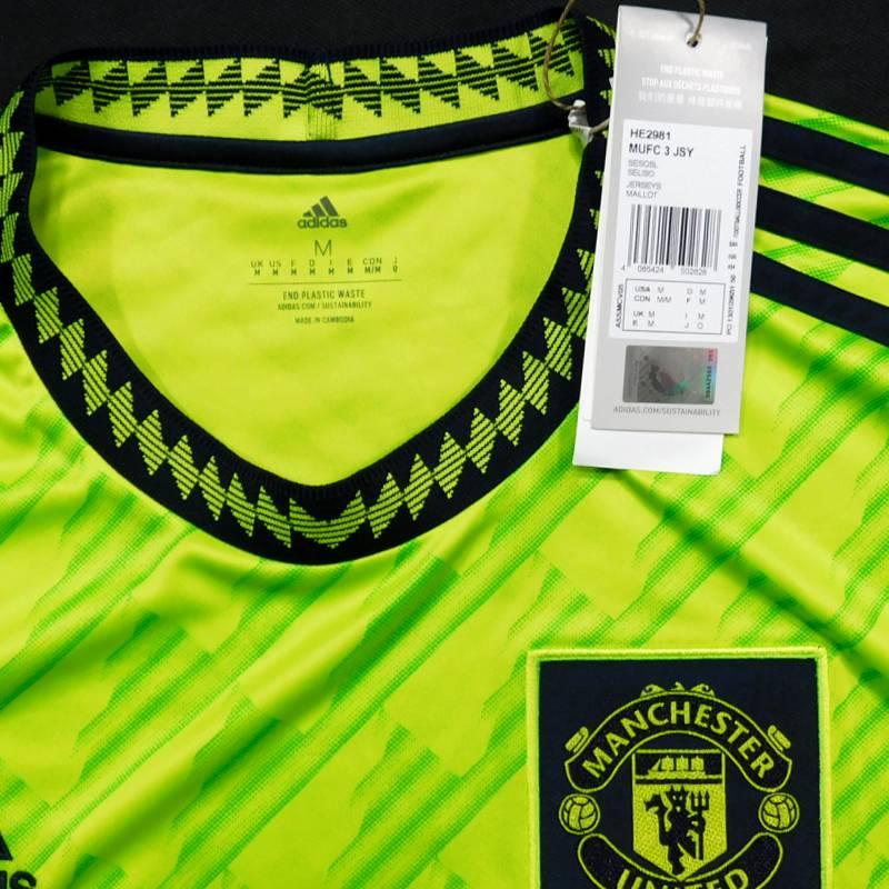 マンチェスターユナイテッド　22　3rd　半袖　ユニフォーム　ADIDAS　2022シーズン(正規品/メール便可/メーカーコードHE2981) | adidas | 02