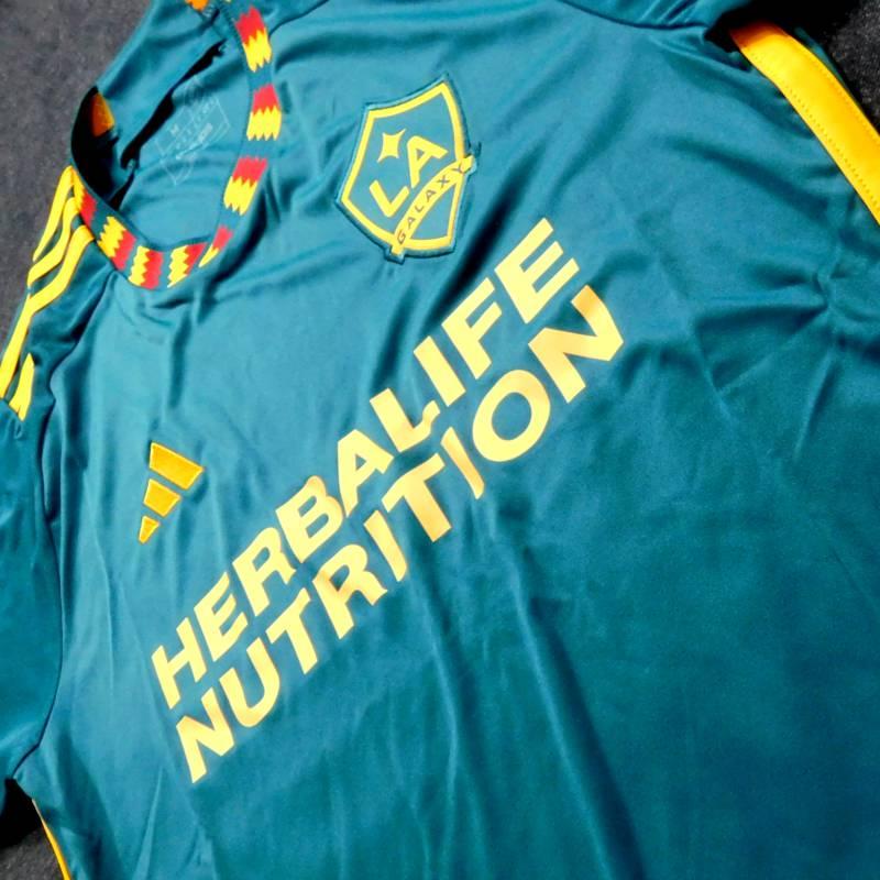 LAギャラクシー　24　アウェイ　半袖　ユニフォーム ADIDAS　2024シーズン/2023シーズン(正規品/メール便可/メーカーコードHI1874) | adidas | 01