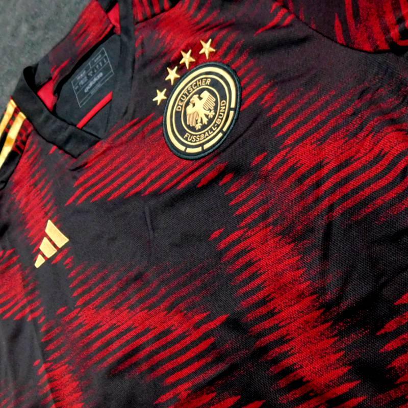 ドイツ代表　22　アウェイ　半袖　ユニフォーム　ADIDAS　ワールドカップ2022(正規品/メール便可/メーカーコードHJ9604) | adidas | 01