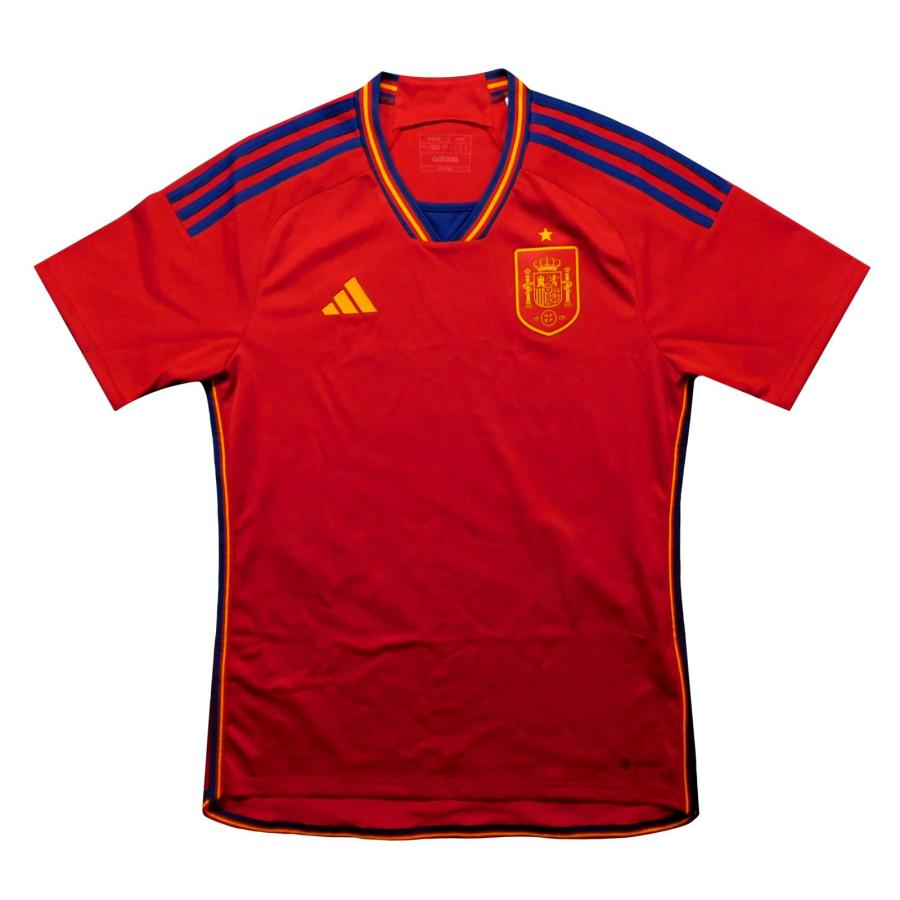 スペイン代表　22　ホーム　半袖　ユニフォーム　ADIDAS　ワールドカップ2022(正規品/メール便可/メーカーコードHL1970) | adidas
