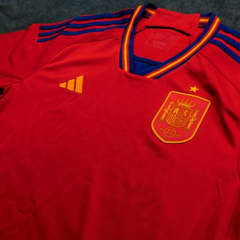 スペイン代表　22　ホーム　半袖　ユニフォーム　ADIDAS　ワールドカップ2022(正規品/メール便可/メーカーコードHL1970) | adidas | 01