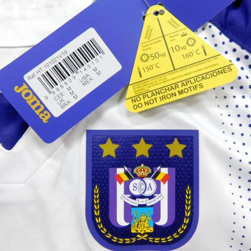 RSCアンデルレヒト　19　アウェイ　半袖　ユニフォーム　JOMA　2019シーズン(正規品/メール便可/メーカーコードHT.101021V19 ) | Joma | 02