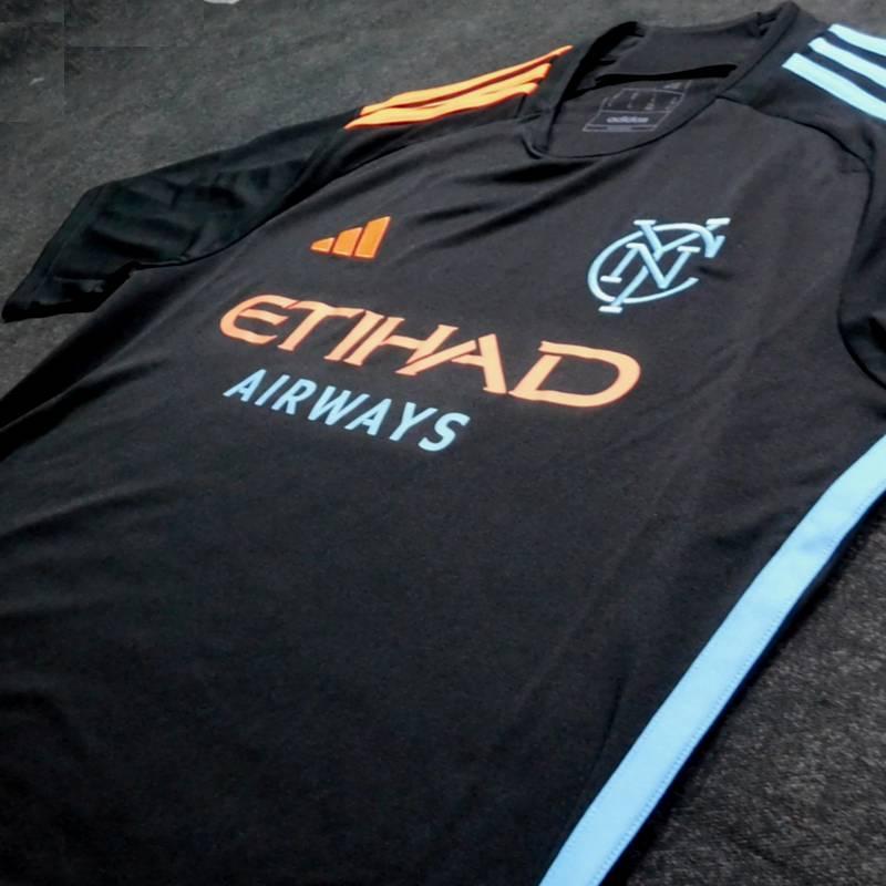 ニューヨークシティFC　24　アウェイ　半袖　ユニフォーム ADIDAS　2024シーズン(正規品/メール便可/メーカーコードHZ6205) | adidas | 01