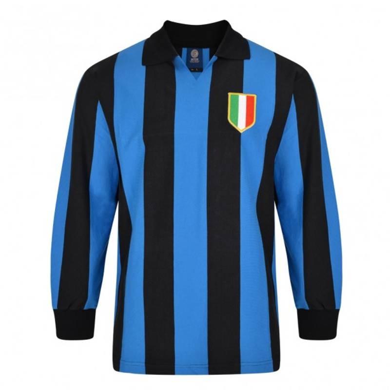 インテル　1964　ホーム　長袖　ユニフォーム　復刻モデル/European Cupファイナル(正規品/メール便可/メーカーコードINTER64HECFLS) | 