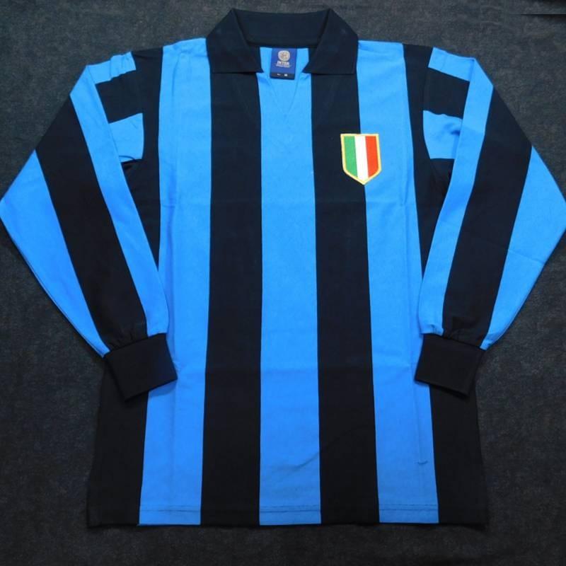 インテル　1964　ホーム　長袖　ユニフォーム　復刻モデル/European Cupファイナル(正規品/メール便可/メーカーコードINTER64HECFLS) |  | 02