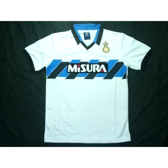 インテル　1990　アウェイ　半袖　ユニフォーム　復刻モデル(正規品/メール便可/メーカーコードINTER90APYSS) |  | 01