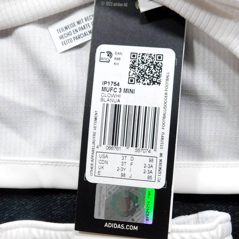 マンチェスターユナイテッド　23　サード　半袖　ミニキット/ジュニアユニフォーム・パンツ・ソックスセット　ADIDAS　2023シーズン(正規品/メール便可) | adidas | 02