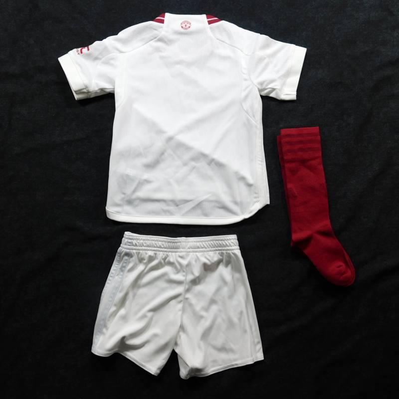 マンチェスターユナイテッド　23　サード　半袖　ミニキット/ジュニアユニフォーム・パンツ・ソックスセット　ADIDAS　2023シーズン(正規品/メール便可) | adidas | 03