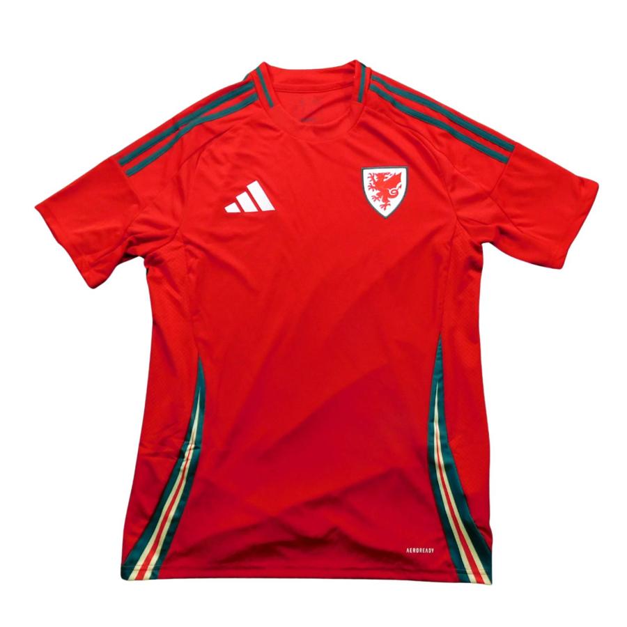 ウェールズ代表　24　ホーム　半袖　ユニフォーム　ADIDAS(正規品/メール便可/メーカーコードIQ2430) | adidas