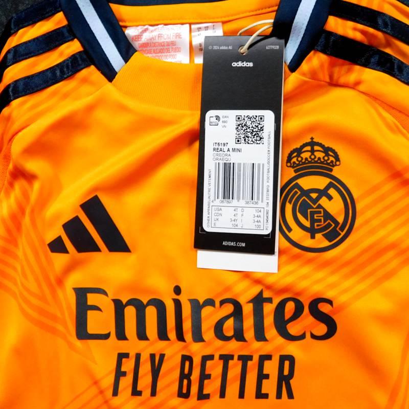 レアルマドリード　24　アウェイ　半袖　ミニキット/ジュニアユニフォーム・パンツ・ソックスセット　ADIDAS　2024シーズン(正規品/メール便可) | adidas | 02