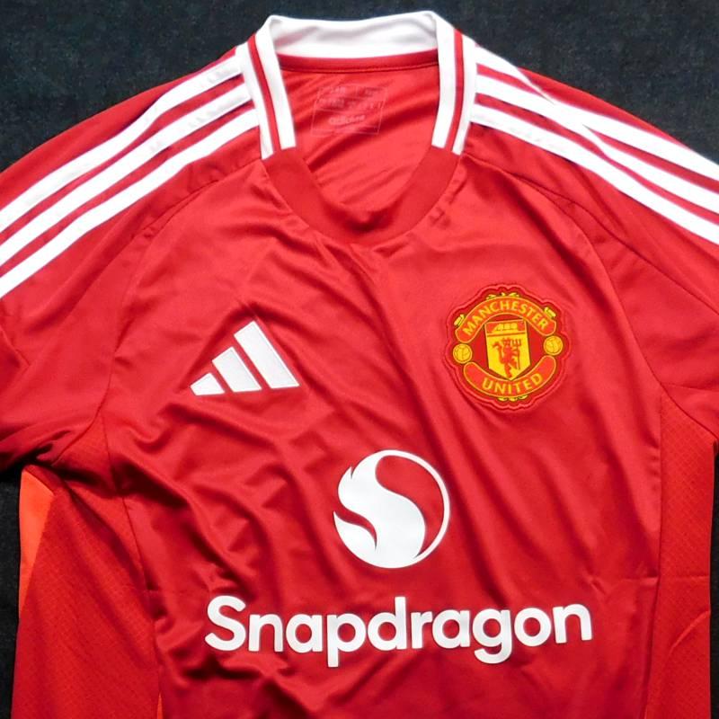 マンチェスターユナイテッド　24　ホーム　半袖　ユニフォーム　ADIDAS　2024シーズン(正規品/メール便可/メーカーコードIU1397) | adidas | 01