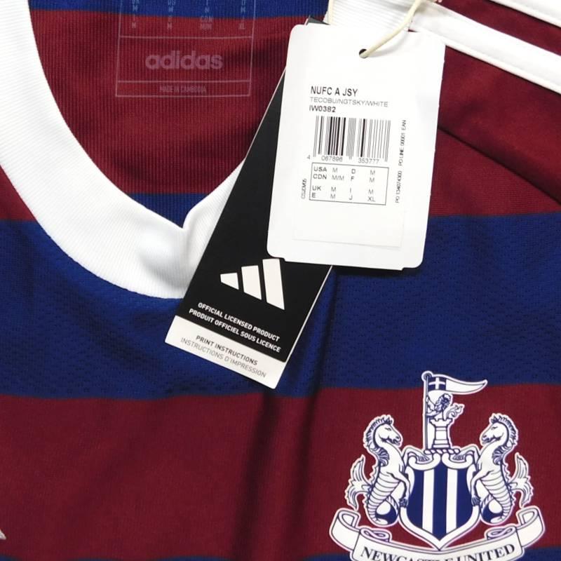 ニューカッスル　24　アウェイ　半袖　ユニフォーム　ADIDAS　2024シーズン(正規品/メール便可/メーカーコードIW0382) | adidas | 02