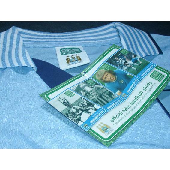 マンチェスターシティ 1992レトロホームシャツ Manchester City 1993