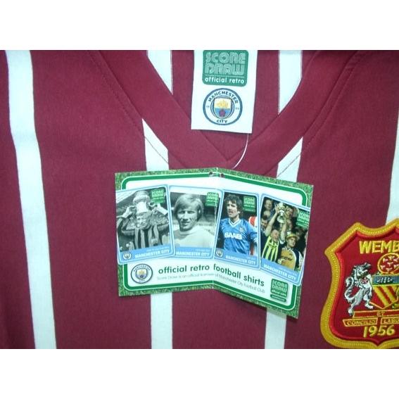 マンチェスターシティ　1956　アウェイ　半袖　ユニフォーム　復刻モデル/FA杯ファイナル(正規品/メール便可) |  | 02
