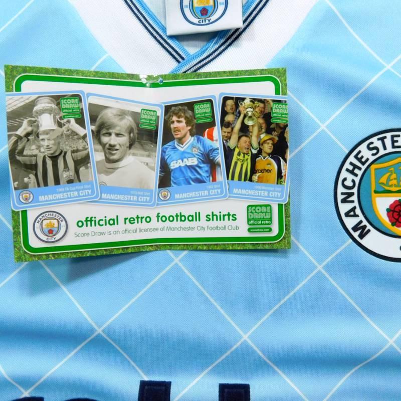 マンチェスターシティ　1988　ホーム　半袖　ユニフォーム　復刻モデル(正規品/メール便可) |  | 02