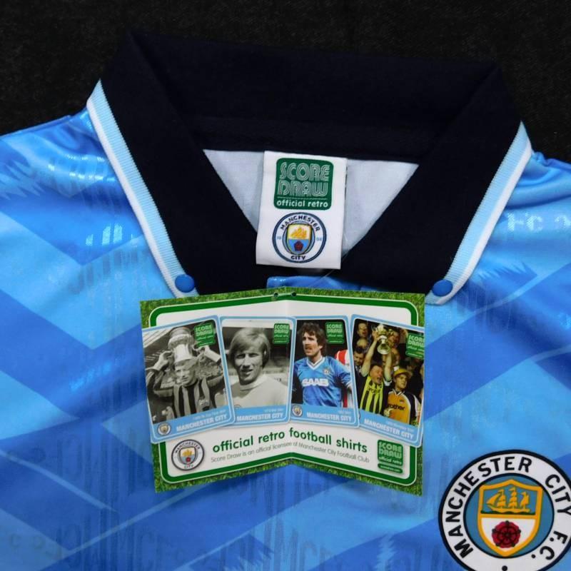 マンチェスターシティ　1992　ホーム　半袖　ユニフォーム　復刻モデル(正規品/メール便可) |  | 01