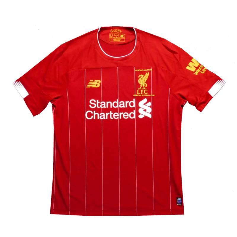 リバプール　19　ホーム　半袖　ユニフォーム　new balance　2019シーズン優勝記念モデル(正規品/メール便可/メーカーコードMT010010) | New Balance