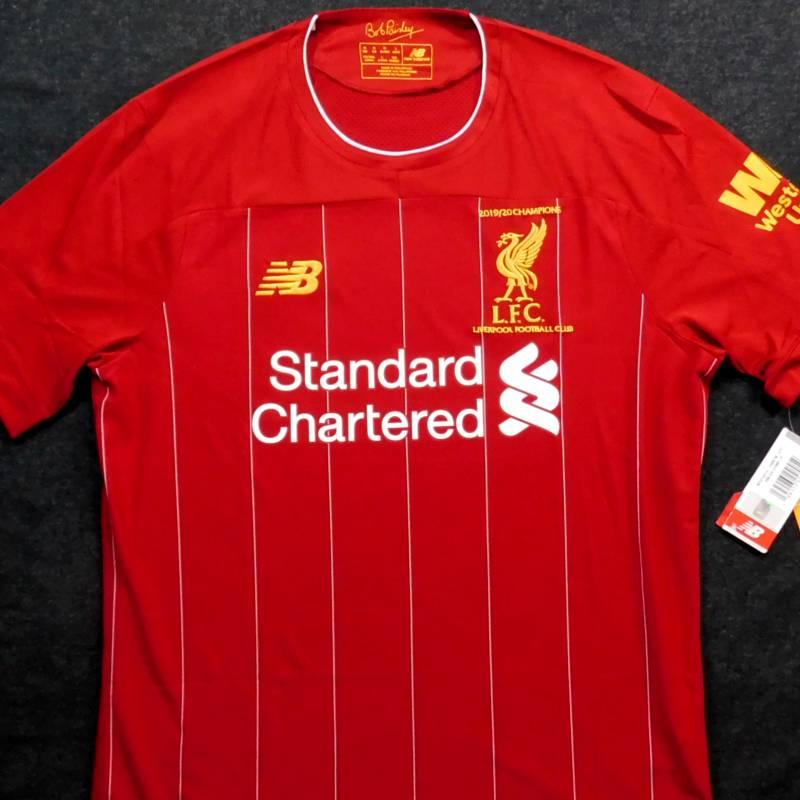 リバプール　19　ホーム　半袖　ユニフォーム　new balance　2019シーズン優勝記念モデル(正規品/メール便可/メーカーコードMT010010) | New Balance | 02