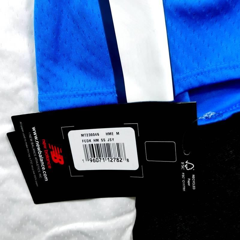 ディナモ・キーウ　22　ホーム　半袖　ユニフォーム　new balance　2022シーズン(正規品/メール便可/メーカーコードMT230046) | New Balance | 02