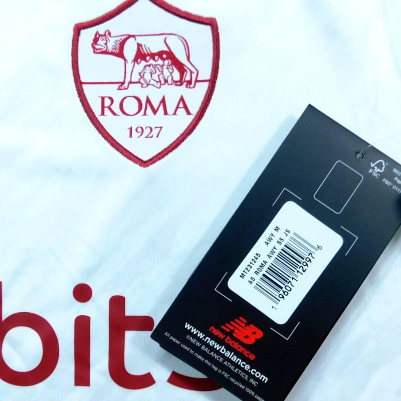 ASローマ　22　アウェイ　半袖　ユニフォーム　new balance　2022シーズン(正規品/メール便可/メーカーコードMT231245) | New Balance | 02