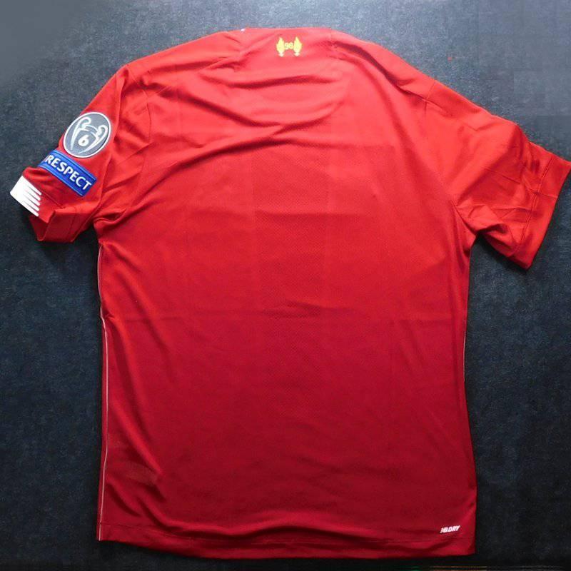 リバプール　19　ホーム　半袖　ユニフォーム　new balance　2019シーズン/UEFAスーパーカップパッチモデル(正規品/メール便可/メーカーコードMT930032) | New Balance | 01