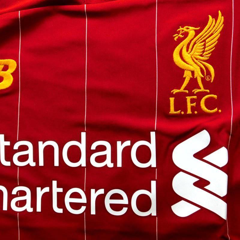 リバプール　19　ホーム　半袖　ユニフォーム　new balance　2019シーズン/UEFAスーパーカップパッチモデル(正規品/メール便可/メーカーコードMT930032) | New Balance | 02