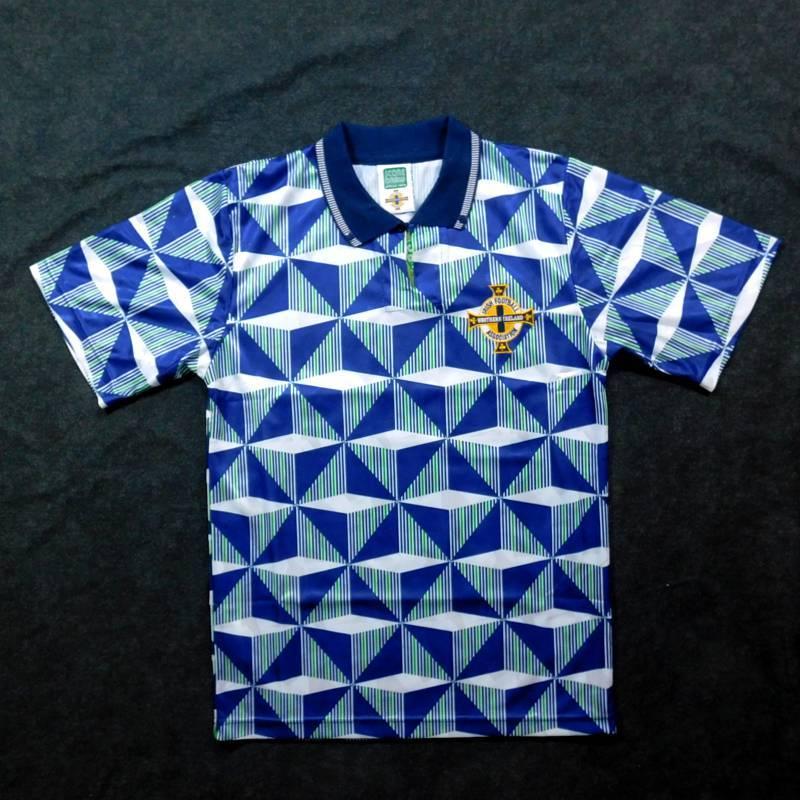 北アイルランド代表　1990　アウェイ　半袖　ユニフォーム　復刻モデル(正規品/メール便可) |  | 01