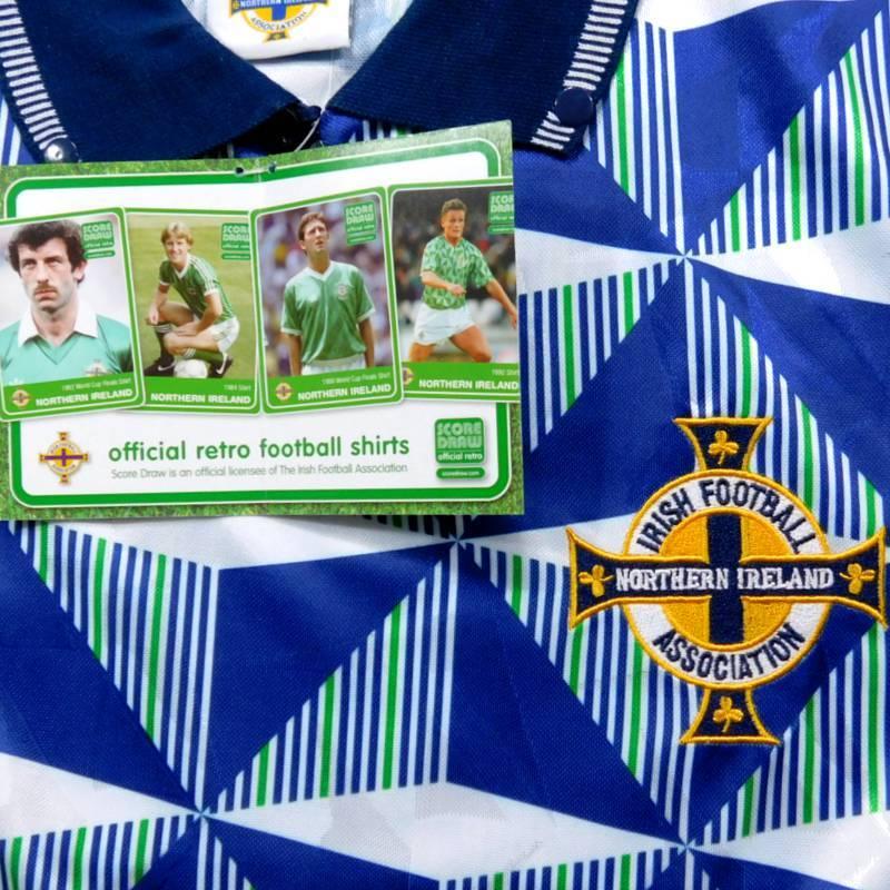 北アイルランド代表　1990　アウェイ　半袖　ユニフォーム　復刻モデル(正規品/メール便可) |  | 02