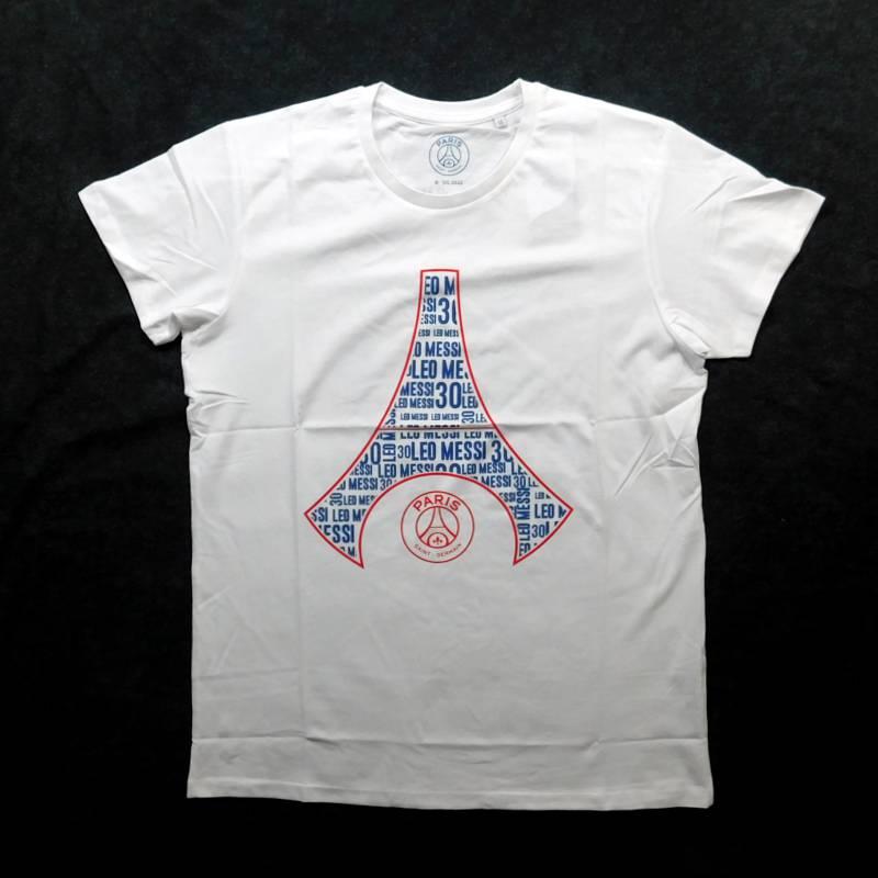 パリサンジェルマン　チームオフィシャル　メッシ　Eiffel Tower Graphic　Tシャツ　半袖(正規品/メール便可) |  | 01